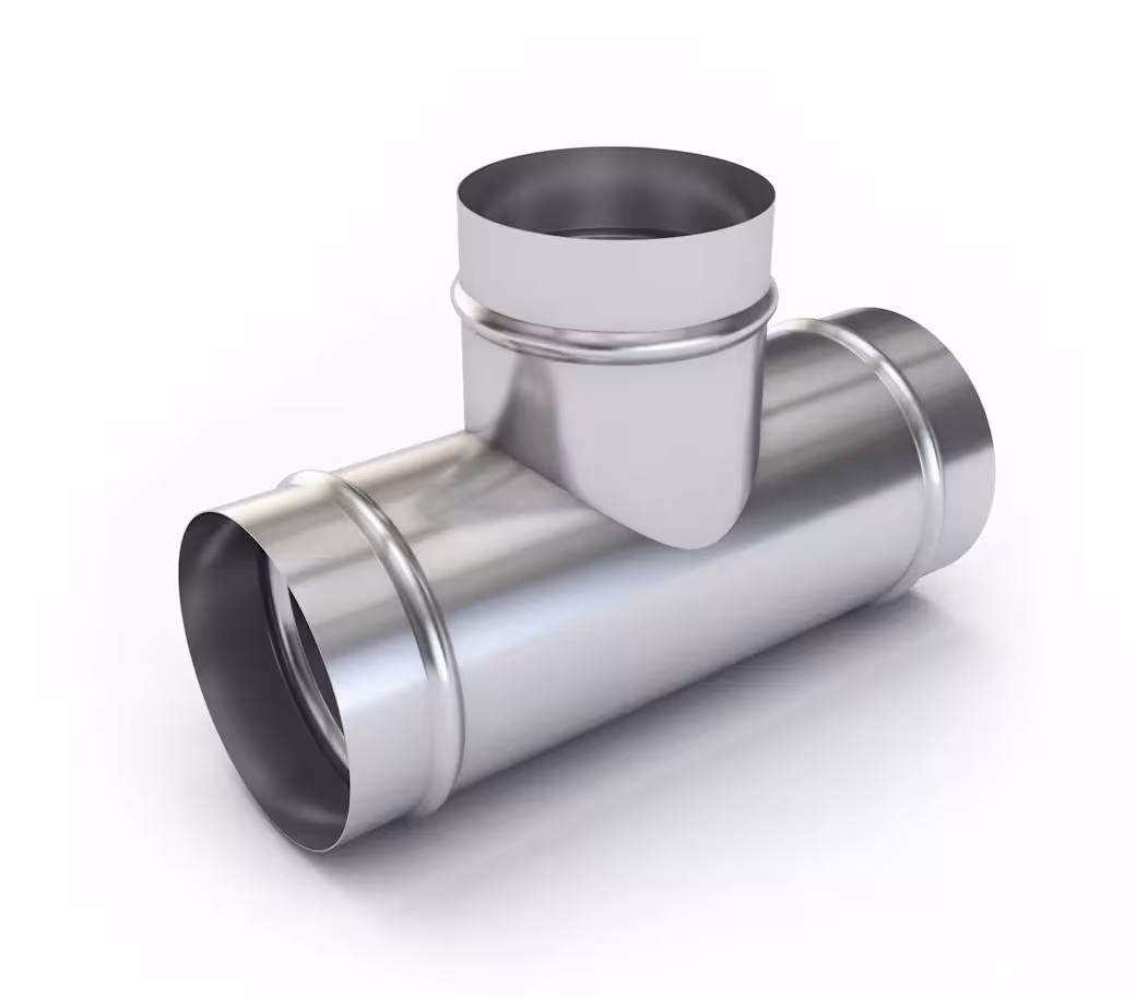 Тройник круглый